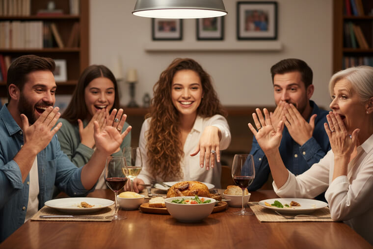 Three Family Members Getting Engaged in the Same Month