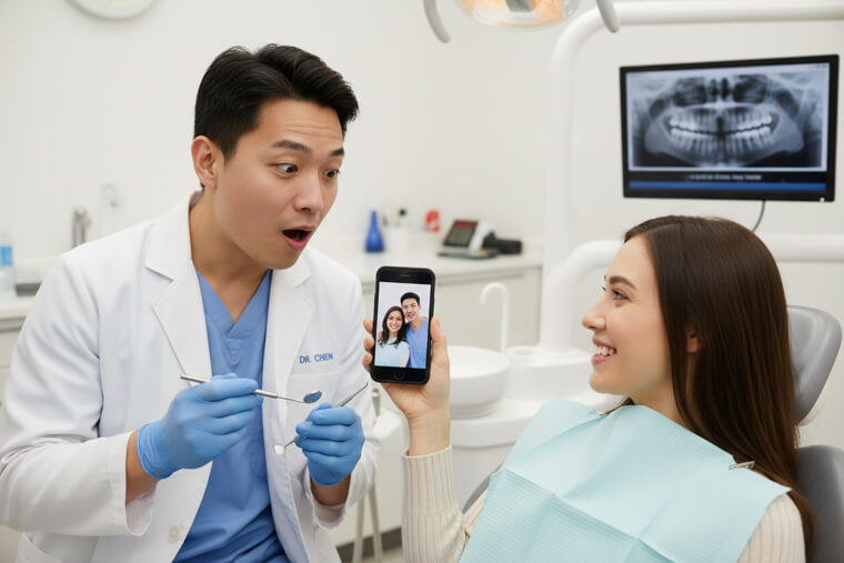 Your Dentist Telling You They Went to College With Your Spouse