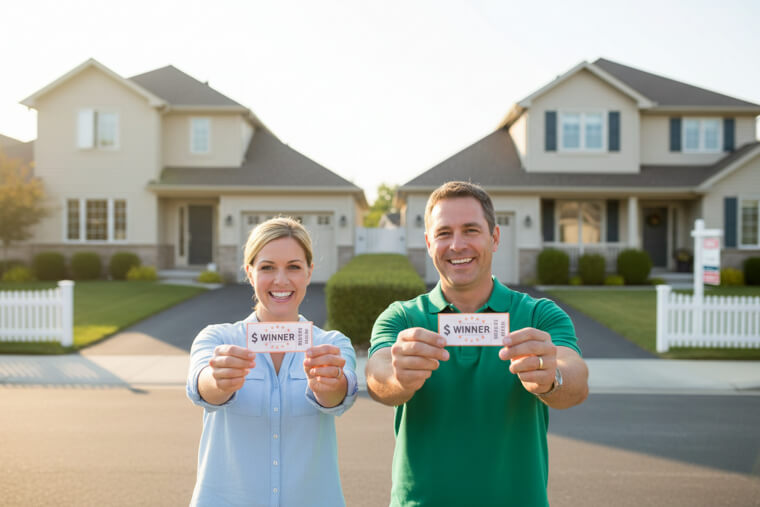 Winning the Same Small Prize as Your Neighbor on the Same Day