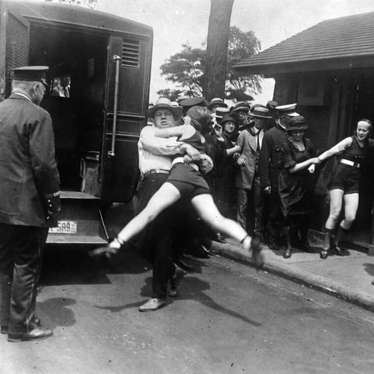 Imagine a Time Where Going to the Beach Might Get You Arrested