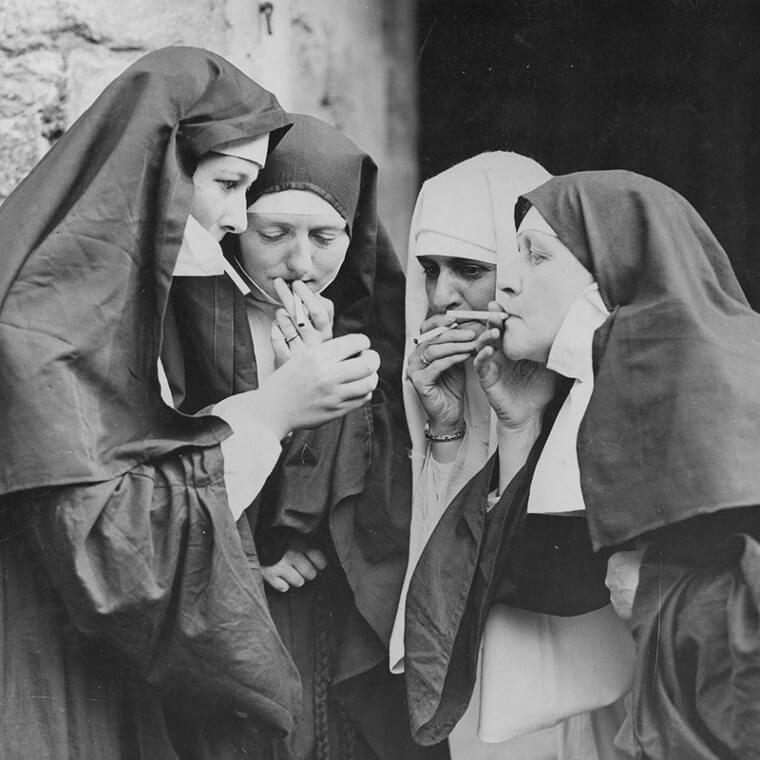 These Nuns Got into Some Pretty Bad Habits (Not Sorry)