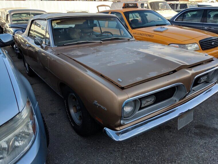 1969 Plymouth Barracuda: $11,260