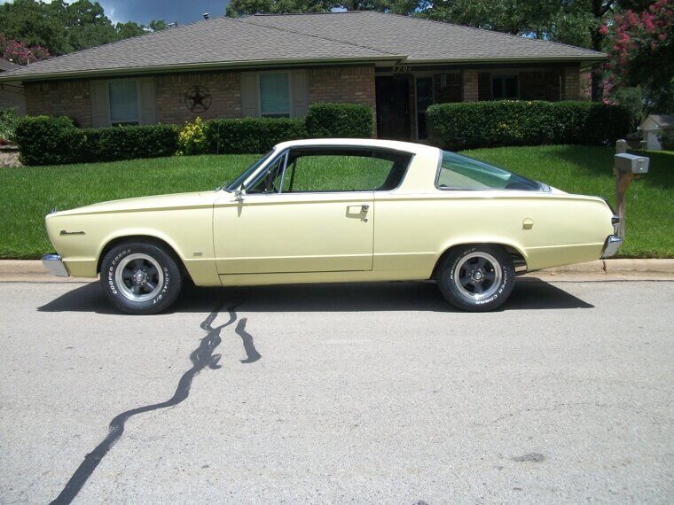 1966 Plymouth Barracuda: $25,000