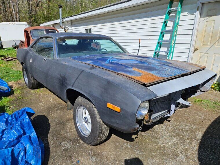 1973 Plymouth Barracuda: $15,000