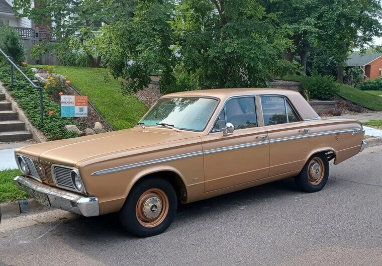 1966 Plymouth Valiant 200: $4,000