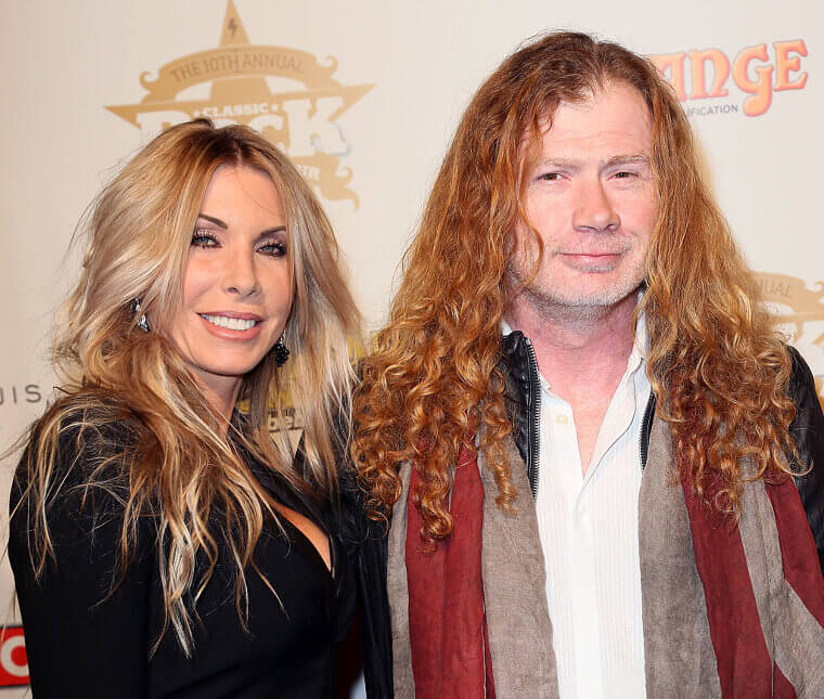 Dave Mustaine and Pamela Anne Casselberry Married in 1991 After Years of Thrash Metal Underground Survival