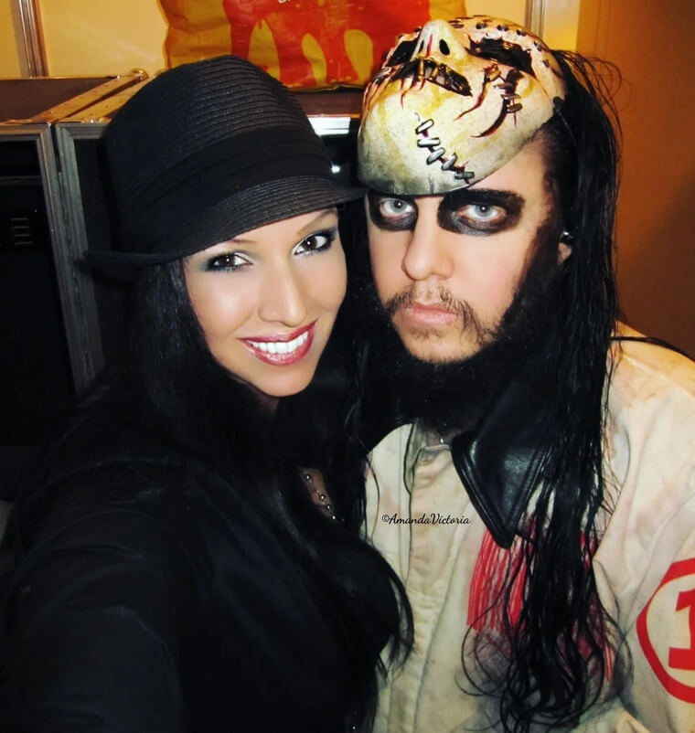 Joey Jordison and Fashion Designer Amanda Jones Maintained a Private Romance During Slipknot's Chaotic Era