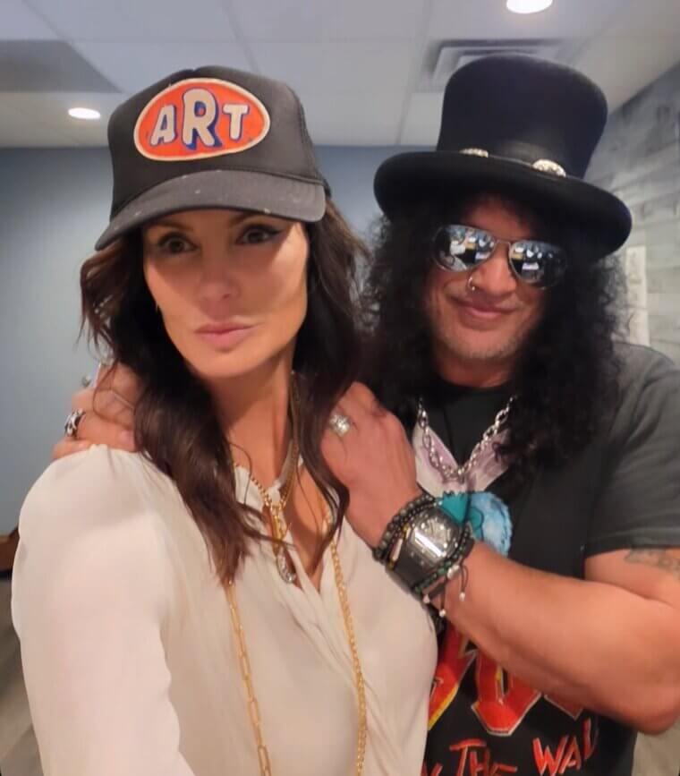 Slash and Actress Meegan Hodges Rekindled a Romance Decades Later After Dating Briefly in the Late 1980s