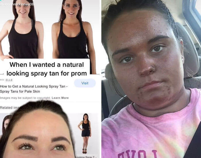 A "Natural" Tan Gone Wrong