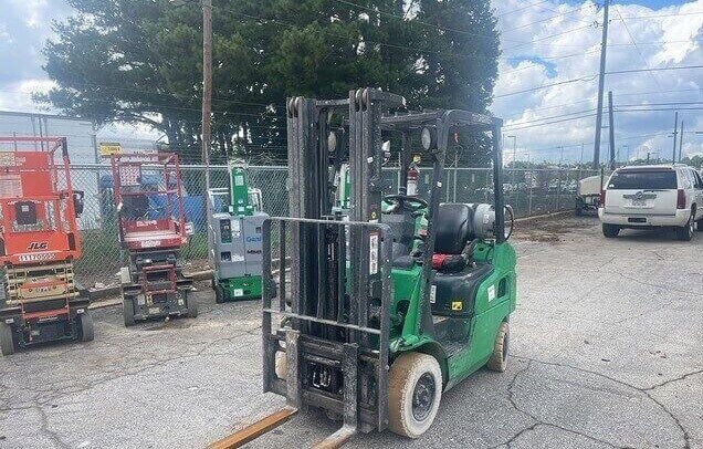 2016 Mitsubishi FG18N 3000 Lb Cushion Tire Forklift – $5,000