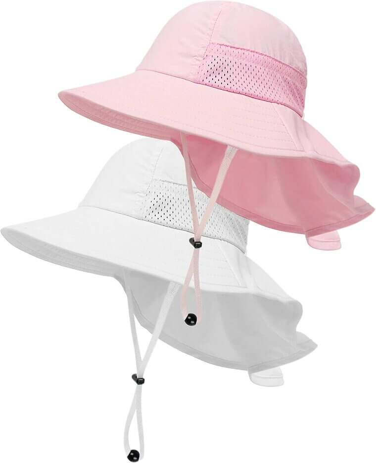 Toddler Sun Hat - UPF 50+ Protection for Kids 1-7 Years - Now 20% Off!