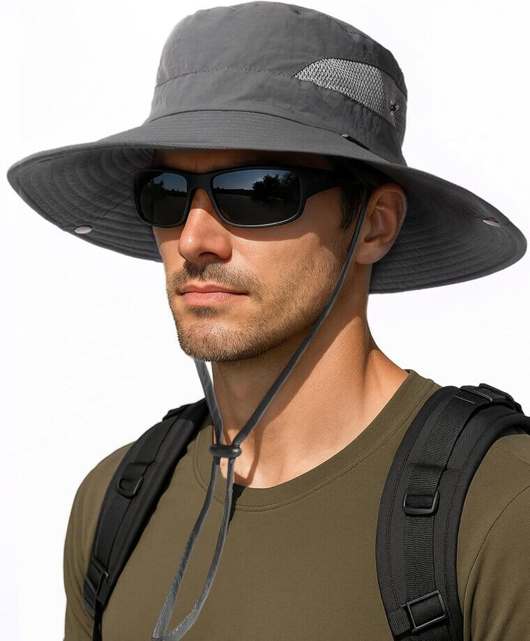 FURTALK Sun Hat for Men - Perfect for Outdoor Adventures - Now 28% Off!