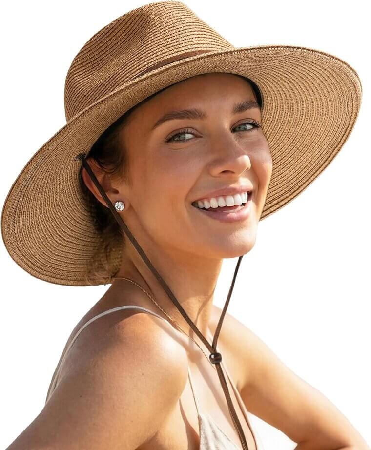 FURTALK Summer Straw Hat - Stylish Sun Protection - Enjoy 16% Off!