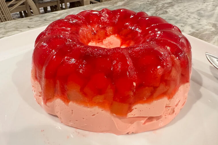 Jell-O Salads With Canned Fruit and Whipped Topping