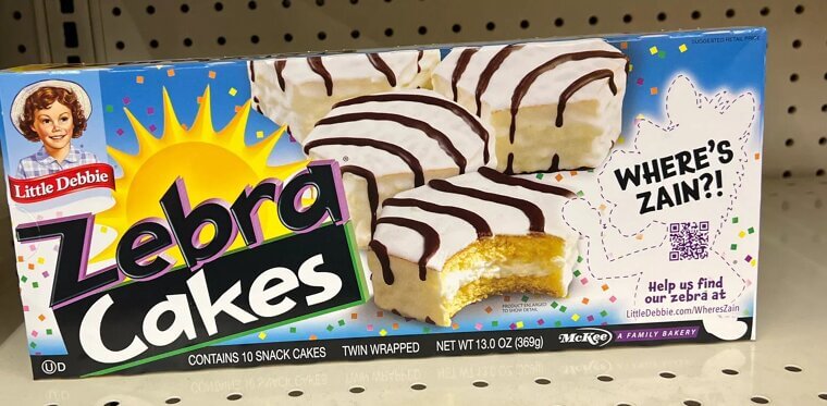 Little Debbie Zebra Cakes