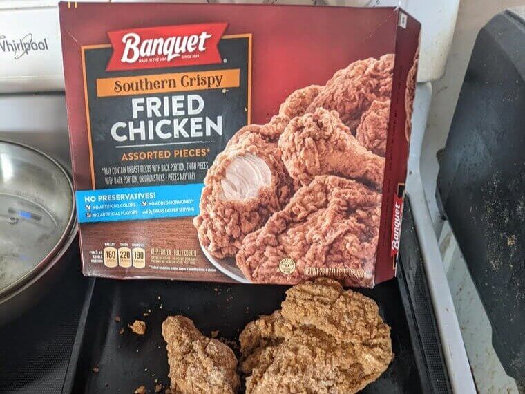 Banquet Fried Chicken TV Dinner