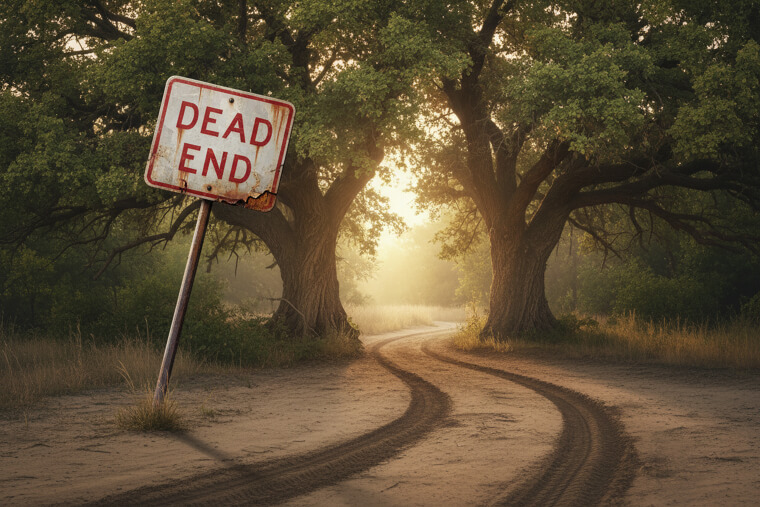 The "Dead End" Sign With a Hidden Way Out