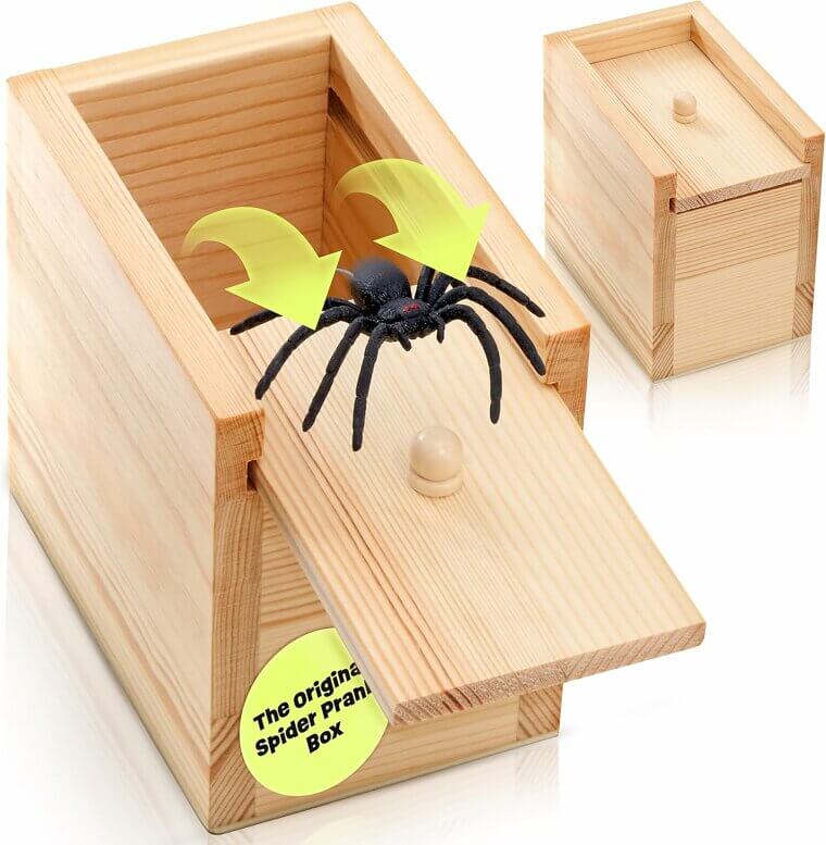 Spider Prank Box - Hilarious Gag Gift for Any Occasion