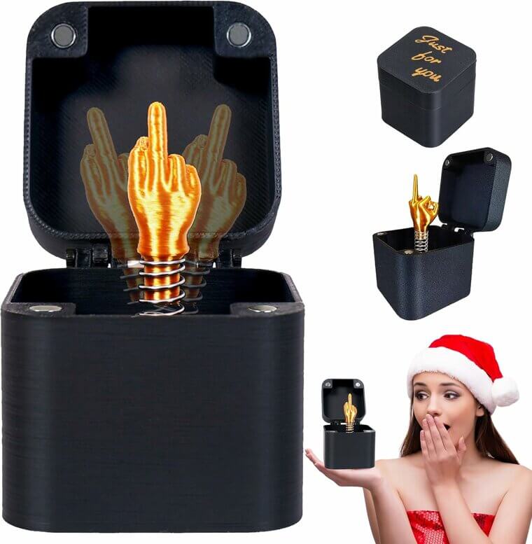 Middle Finger Box - Hilarious Gag Gift for Any Occasion - Don’t Miss the 31% Discount!