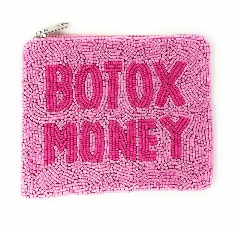 Pink Botox Coin Purse - Fun and Stylish Gift for Her! 