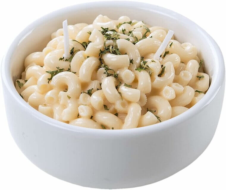 Macaroni Cheese Candle - Fun Scented Gift for Friends! - Now 15% Off!