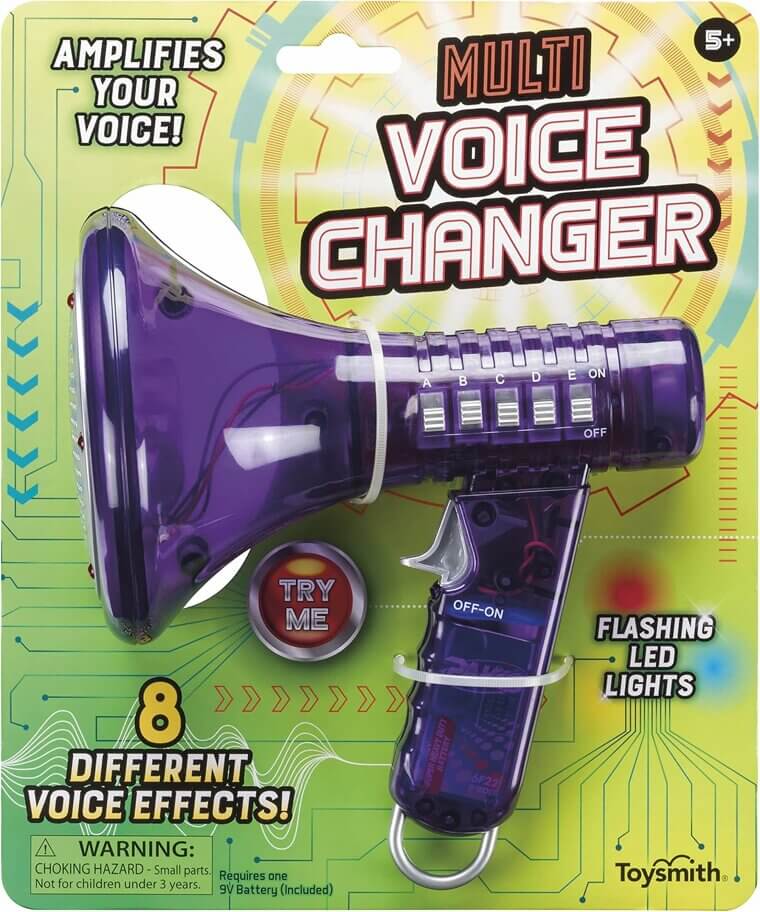 Toysmith Voice Changer - Fun Effects for Kids Ages 5+