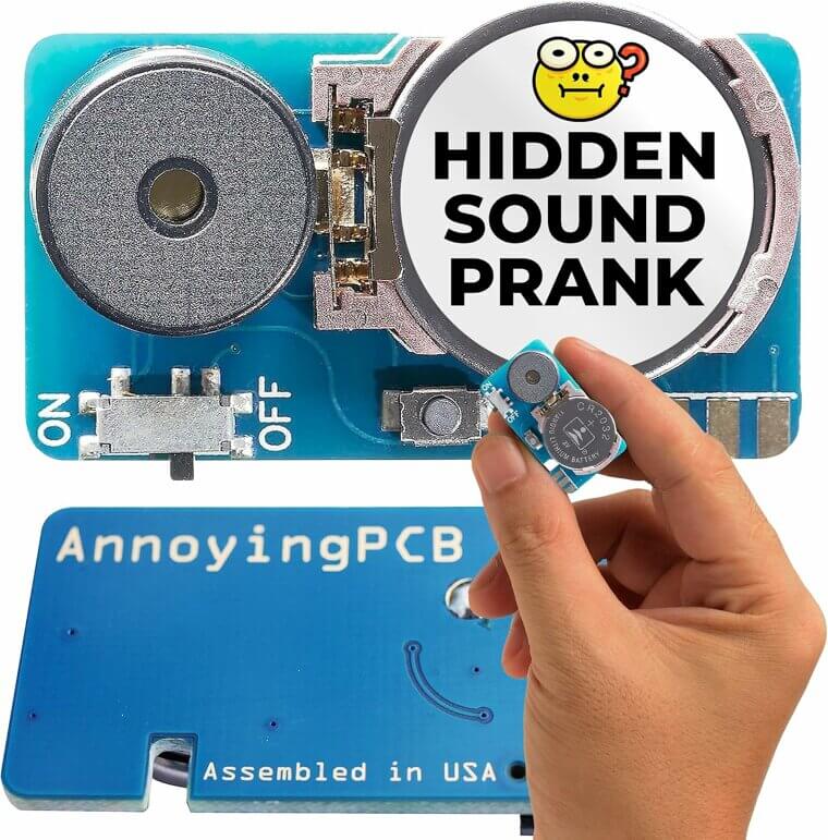 AnnoyingPCB Prank Device - Endless Fun for 3 Years - Enjoy 30% Off!