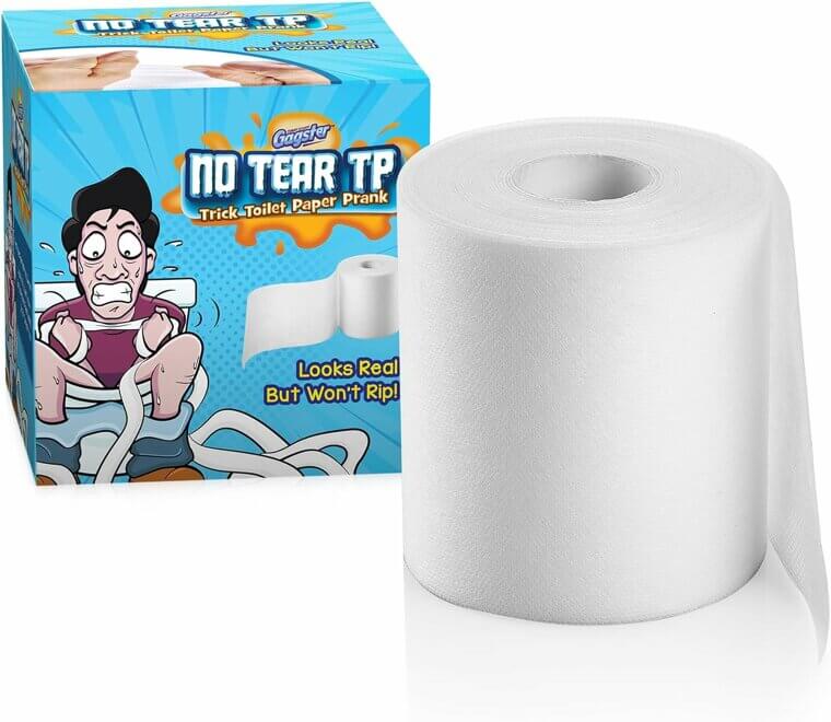 Gagster Prank Toilet Paper - Hilarious No-Tear Fun