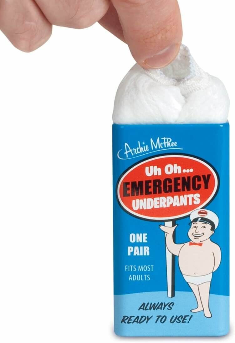 Emergency Underpants - Stay Dry Anywhere, Anytime!