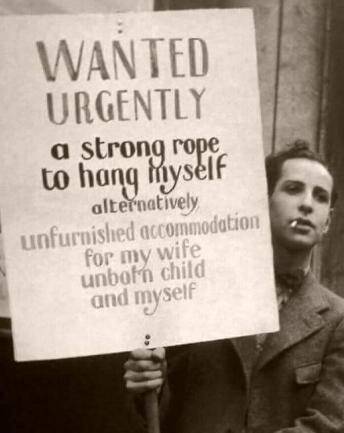 A Depressing Sign During the Great Depression