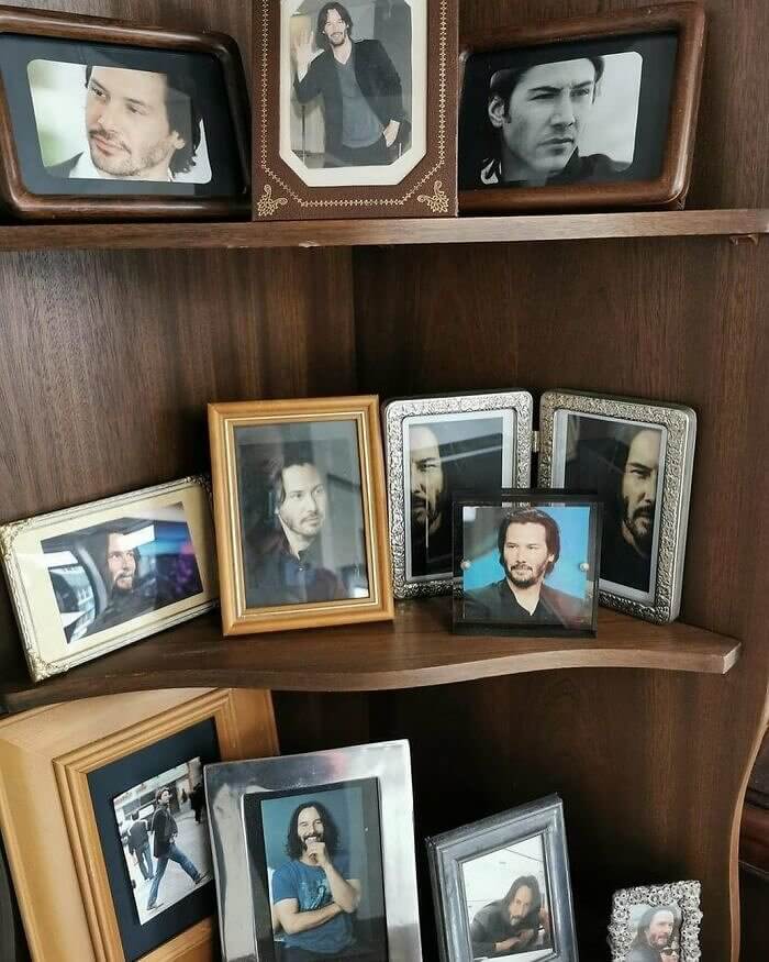 Keanu Reaves Photographs for Your Shrine