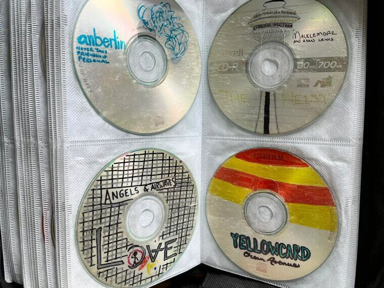 Burned CDs and Napster