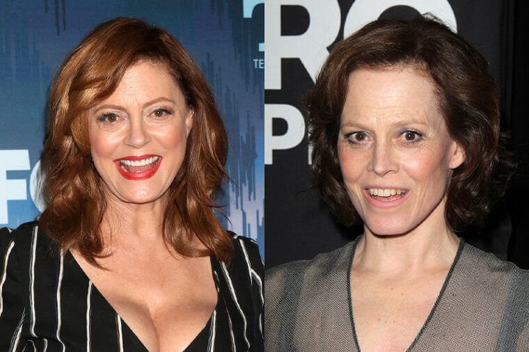 Susan Sarandon And Sigourney Weaver