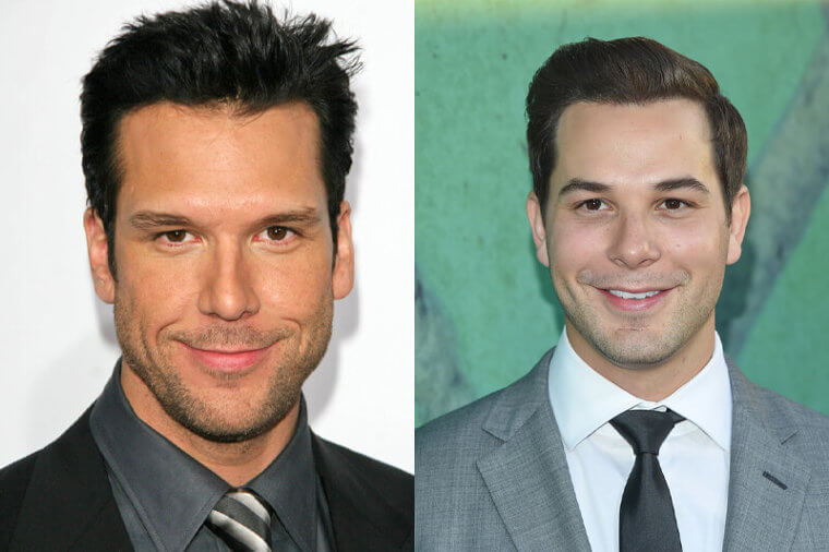 Dane Cook And Skylar Astin