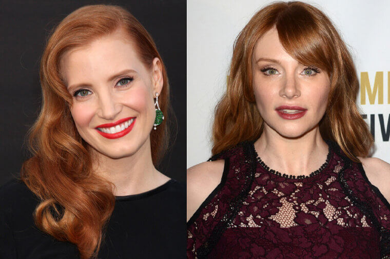 Bryce Dallas Howard and Jessica Chastain