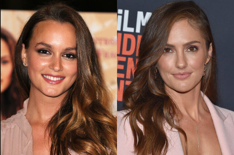 Leighton Meester And Minka Kelly
