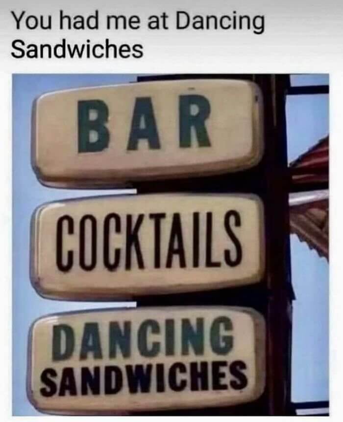The World's Only Dancing Sandwiches