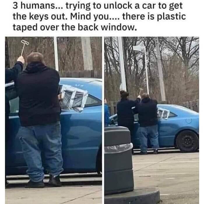 Did You Ever Think About Just Removing the Plastic on the Back Window?