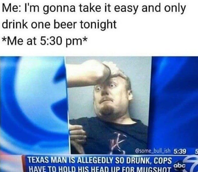 A Drunk and Droopy Mugshot Mishap