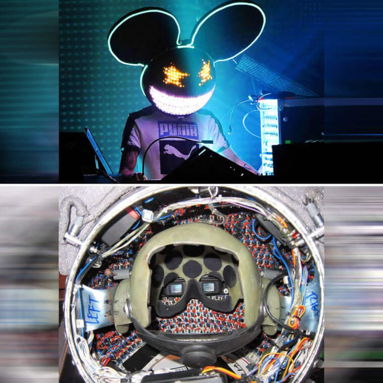 The Inside of The Deadmau5's Helmet