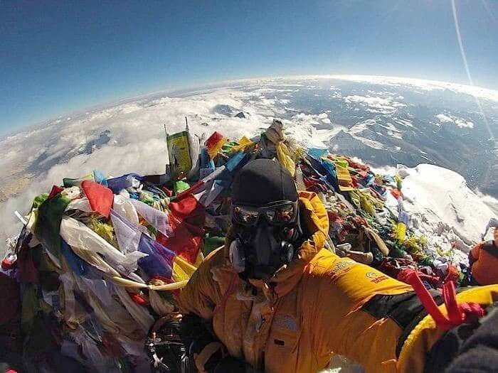The Top of Mount Everest
