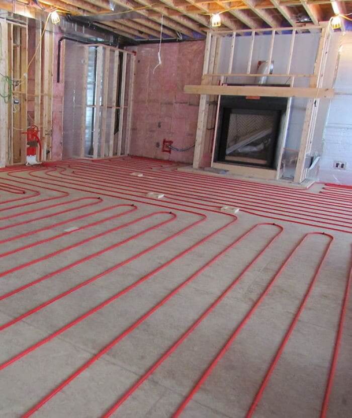 This is How A Heated Floor Looks Like