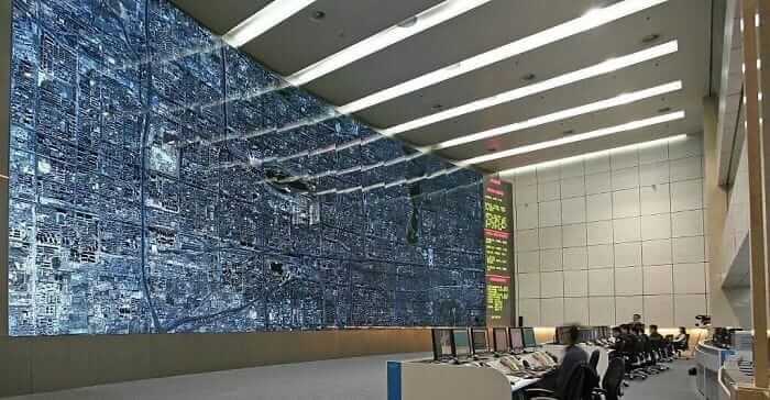 Beijing's Traffic Control Room