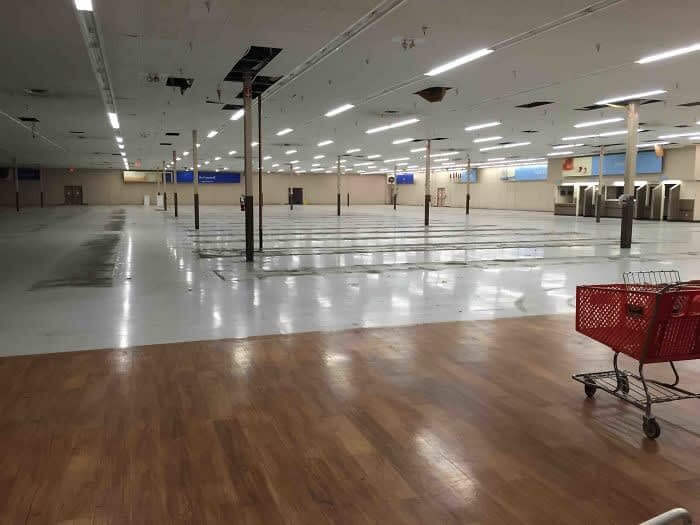 Gutted Walmart