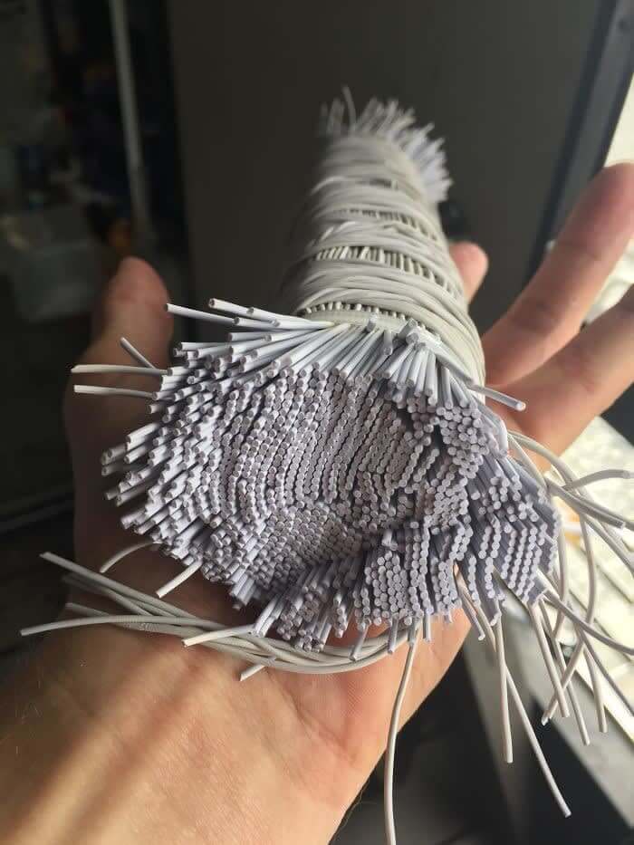 Inside Look of A Bungee Cord