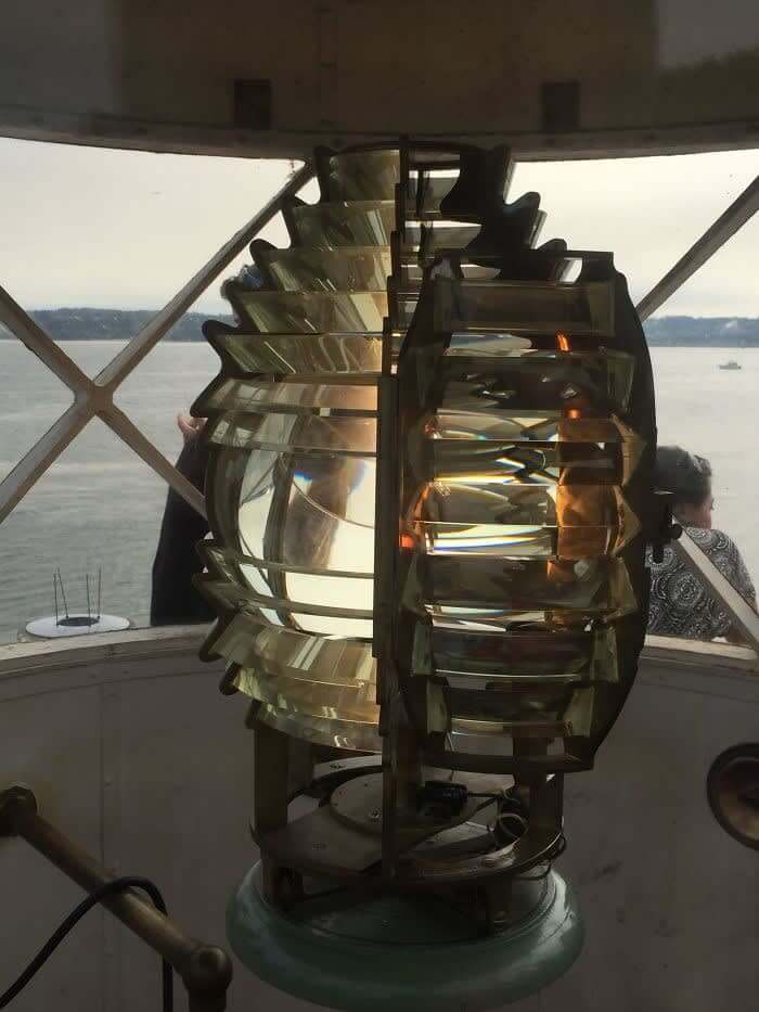 Light Inside A Lighthouse