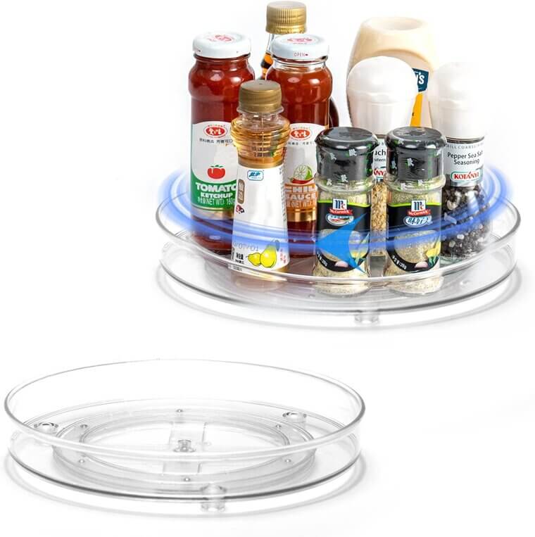Lazy Susan Organizer - Platzsparend Und Praktisch - Genießen Sie 4% Rabatt! 