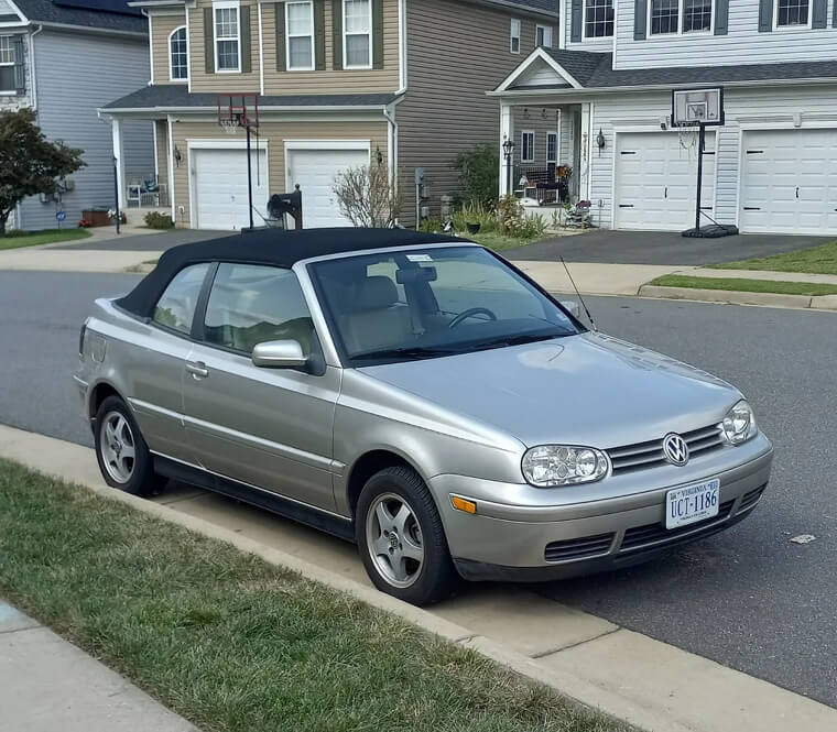 Volkswagen Golf Cabriolet