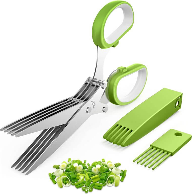 Herb Scissors - Effortless Kitchen Gadget for Fresh Herbs - Don’t Miss the 24% Discount!