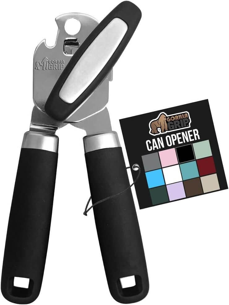 Gorilla Grip Can Opener: Kitchen Precision Meets Strength